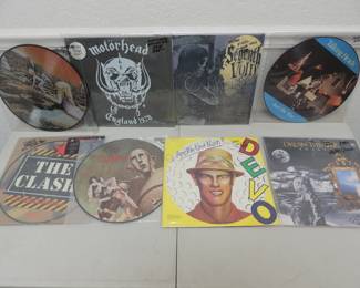 HEAVY METAL LPS PICTURE DISCS