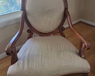 1 of 2 matching chairs 
