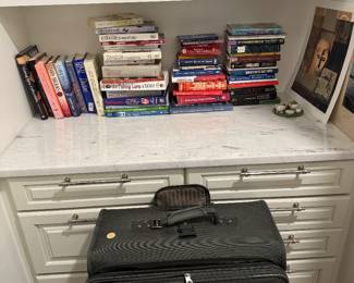 Books and luggage 