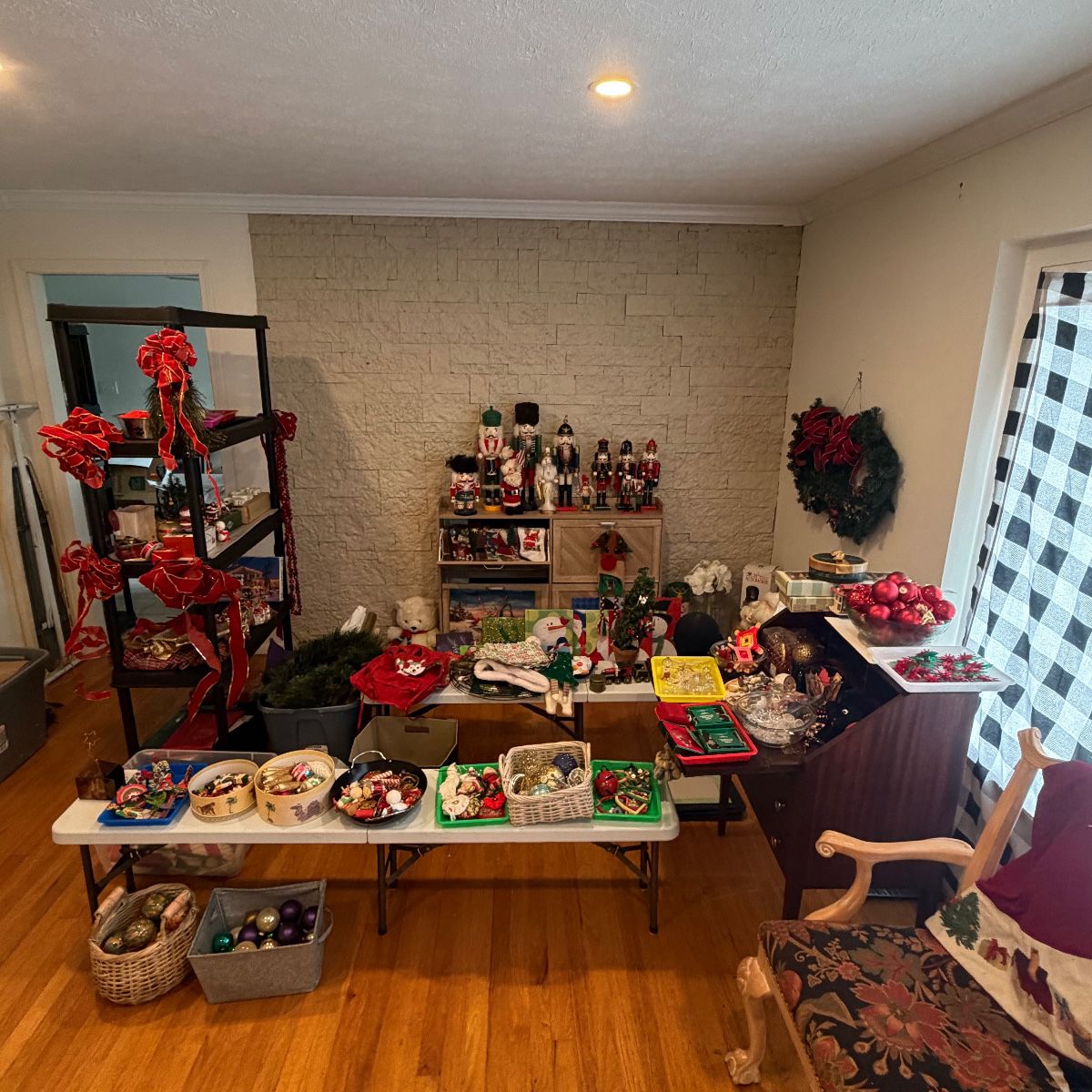 1960’s, 70’s, 80’s, 90’s early 20’s collection of Christmas items