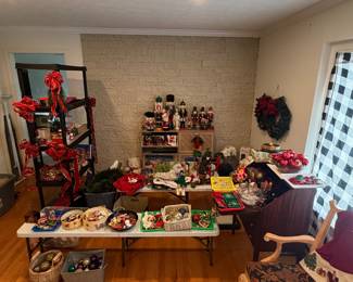 1960’s, 70’s, 80’s, 90’s early 20’s collection of Christmas items