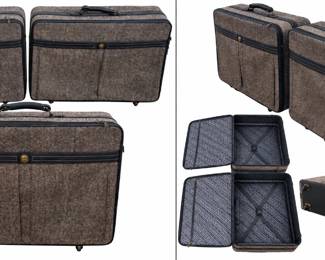 2 for $150 or best offer - Vintage Jordache 2-Piece Matching Luggage Set – 1970s–1980s Style