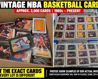Vintage NBA Basketball Card Collection