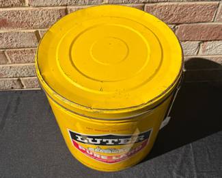 A76 - $65. Luter Pure Lard Can. Measures 11.75 inches tall.