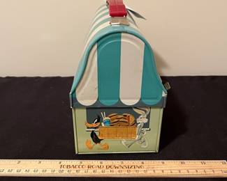 A167 - $125. 1959 Original Porky's Lunch Wagon, lunchbox and thermos. Great condition.
