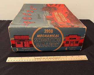A186 - $300. Wyandotte "POSSE" Shooting Gallery. # 3908. Complete with original box.