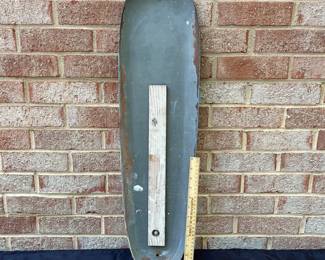 A23 - $200. 1940s Coca-Cola thermostat. Thermostat works. Measure measures 8” x 30”.