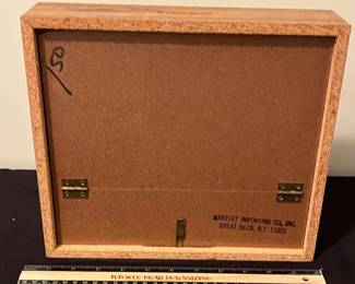 A160 - $20. Pub Mirrored Advertising Glass Molson Golden. Measures 11.25" x 10.25".