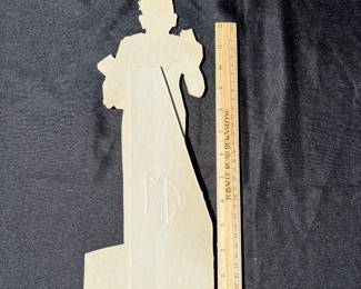 A91 - $35. Call for Philip Morris pack box display man. Measures 14” tall. In great shape.
