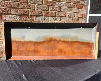 A38 - $275. Drink Coca-Cola metal sign. #5. Measures 40” x 16.25”.