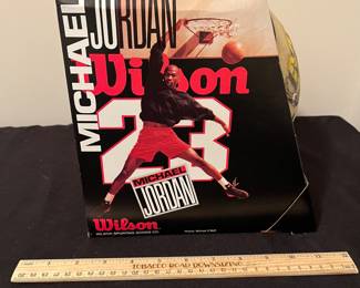 A187 - $40. Michael Jordan Wilson basketball.