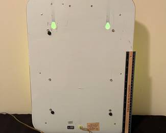 A140 - $45 Miller Lite Everbright bar pub sign. Works perfectly. Measures 14" x 19" tall.