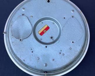 A198 - $800. Pine State Dairy Products Bubble Wall Clock. 15" round.