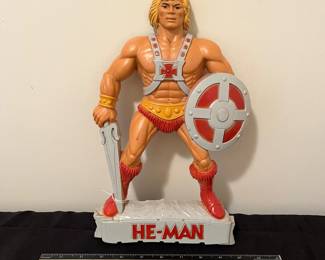 A226 - $45. 1984 He-Man Wall Plaque.