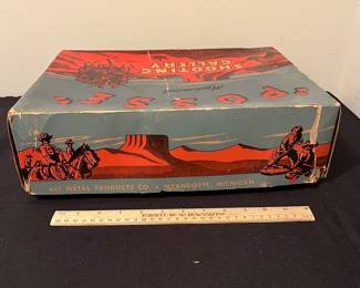A186 - $300. Wyandotte "POSSE" Shooting Gallery. # 3908. Complete with original box.
