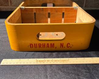 A48 - $195. 1948 Durham NC Bentwood Coca-Cola Crate in excellent condition!