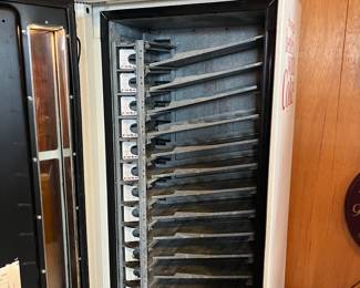 A173 - $500. Cavalier Model CCS-12-96 "Things go better with Coke". 15 cents. Drink machine in working order - cools! Original condition!