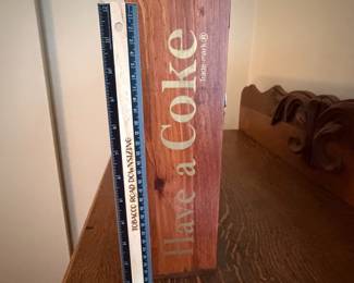A206 - $85. Coca-Cola 100th Centennial shadowbox complete. And in beautiful shape.