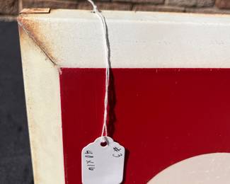 A36 - $275. Drink Coca-Cola metal sign # 3. Measures 40” x 16”.