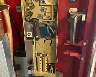 A173 - $500. Cavalier Model CCS-12-96 "Things go better with Coke". 15 cents. Drink machine in working order - cools! Original condition!