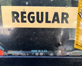 A10 - $650. Refreshments Call for Philip Morris. Measures 29" x 17.75". Made in USA. A.A.W. 4-5?
