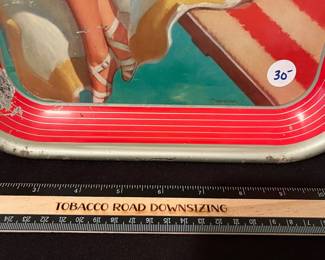 A179 - $30. 1939 Coca-Cola Tray. Measures 10.5" x 13.25". Good vintage condition.