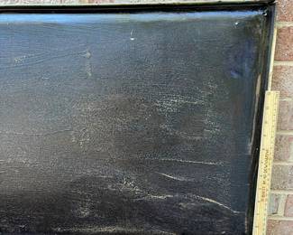 A24 - $700. Coca-Cola Robertson metal 1940s-1950s sign. Measures 54” x 18”.