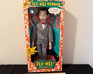 A184 - $60. Talking Pee-wee, Herman doll. New in box.