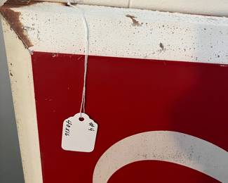 A37 - $275. Drink Coca-Cola metal sign. #4. Measures 40”x 16.25”.