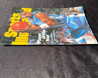 A124 - $30. March 6, 1995 sports illustrated magazine. Autographed by Jerry Stackhouse to Tom. No address label.