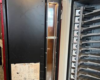 A173 - $500. Cavalier Model CCS-12-96 "Things go better with Coke". 15 cents. Drink machine in working order - cools! Original condition!