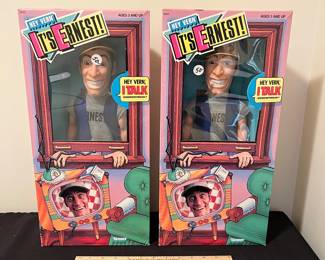 A183 - $50 each. Hey Vern it's Ernest! Talking doll. Both new in box.