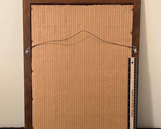 A157 - $65. Murphy's Irish whiskey pub mirror. Measures 16.5" x 20.5" tall.