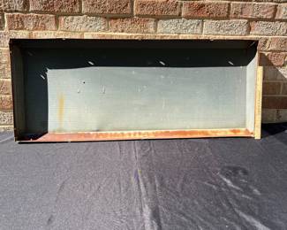 A39 - $275. Drink Coca-Cola metal sign. #6. Measures 40“ x 16.25“.