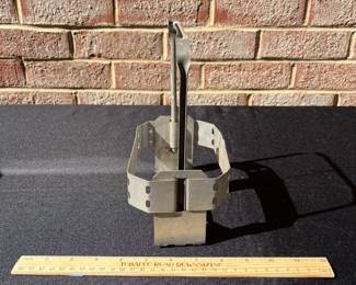 A121 - $45. Grapette aluminum six pack bottle holder carrier.