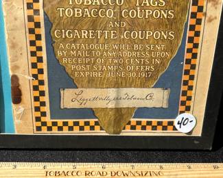 A125 - $40. 1916 Liggett & Myers Premium Tobacco Catalog for Tobacco Tags, Tobacco Coupons & Cigarette Coupons.
