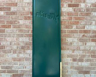 A64 - $1750. Merita Bread sign. Measures 54” by 18”. Bottom Right reads Stout Sign Co. St. Louis MO.