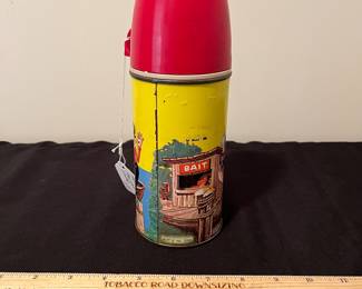 A169 - $50. 1964 Popeye metal Thermos.