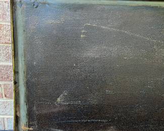 A24 - $700. Coca-Cola Robertson metal 1940s-1950s sign. Measures 54” x 18”.