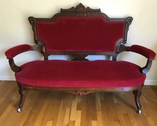 Eastlake Style Settee