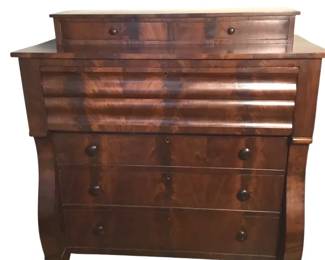 American Empire Chest of Drawers
