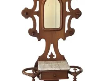 Victorian Hall Tree Umbrella Stand