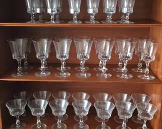 Fostoria Crystal Drinking Glasses
