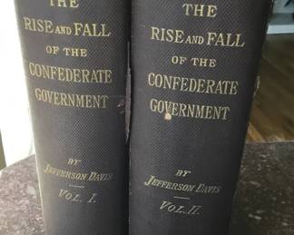 First Edition Rise Fall of the Confederate Government