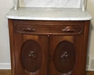 Victorian MarbleTopped Wash Stand
