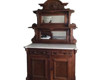 Renaissance Revival Walnut Sideboard