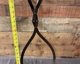 Antique ice tongs