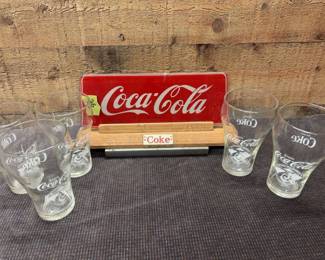 Coke topper 5 glasses