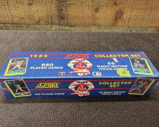Sealed 1989 score baseball cards