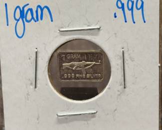 1g rifle silver bar